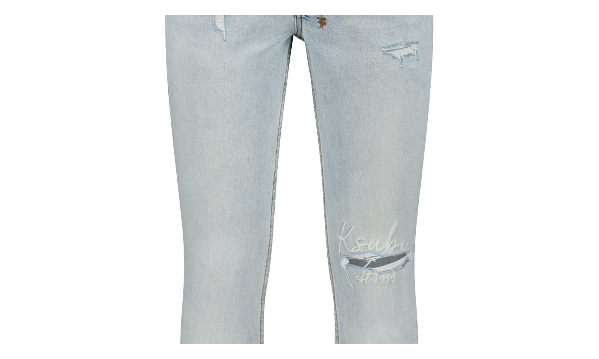 Van Winkle Arch Denim Pants "Frost Blue" MPF25DJ001