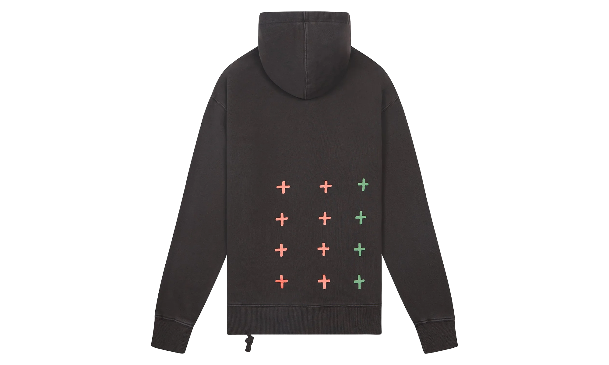 Crossroads Biggie Hoodie "Faded Black" MPS24FL012